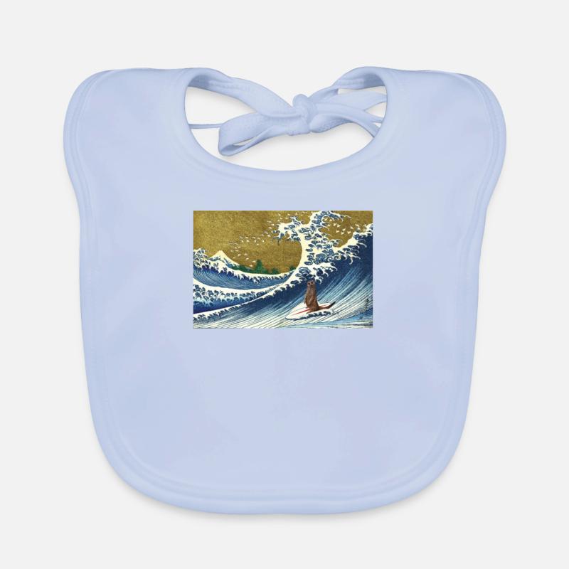 Erdmännchen Baby Bio-Lätzchen