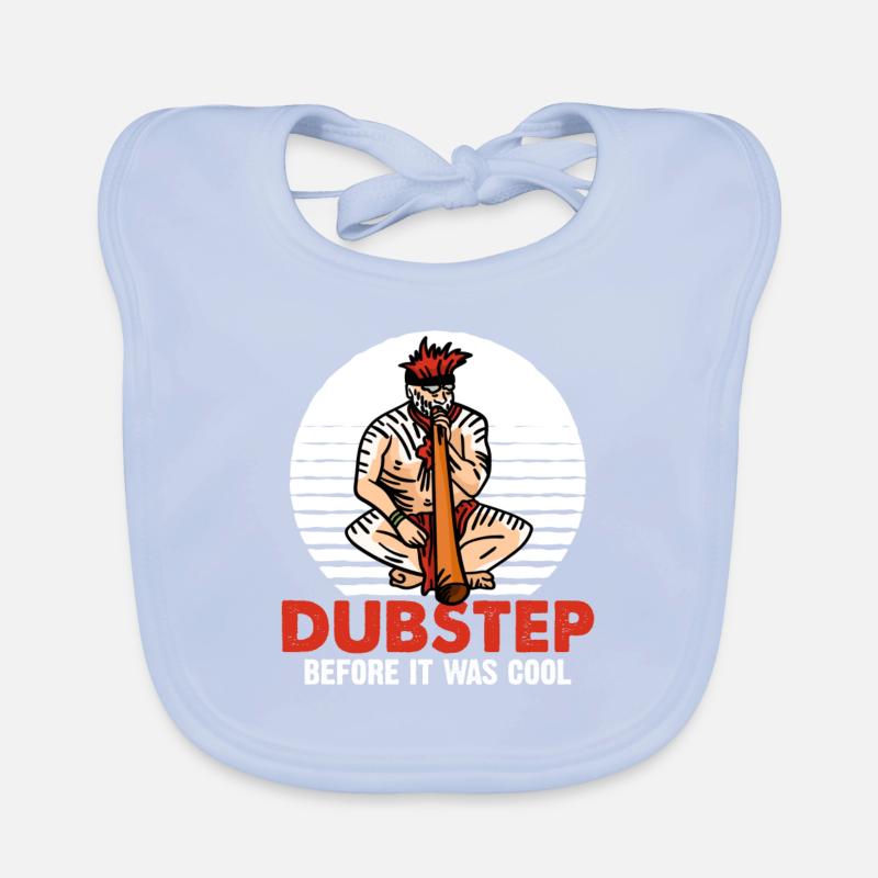 Didgeridoo Dubstep before it was cool Organic Baby Bibs