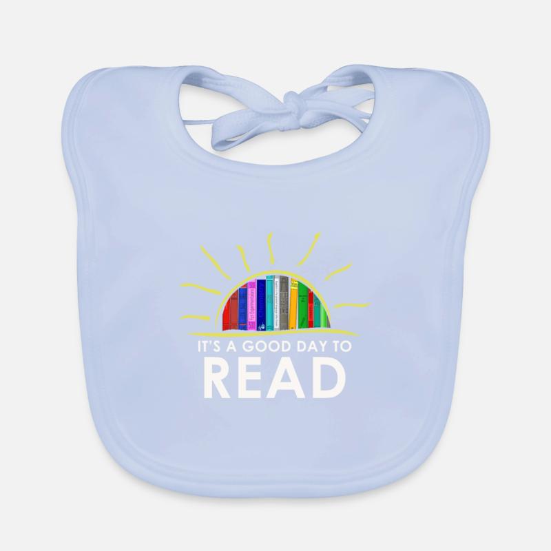 It's a good day for reading Organic Baby Bibs