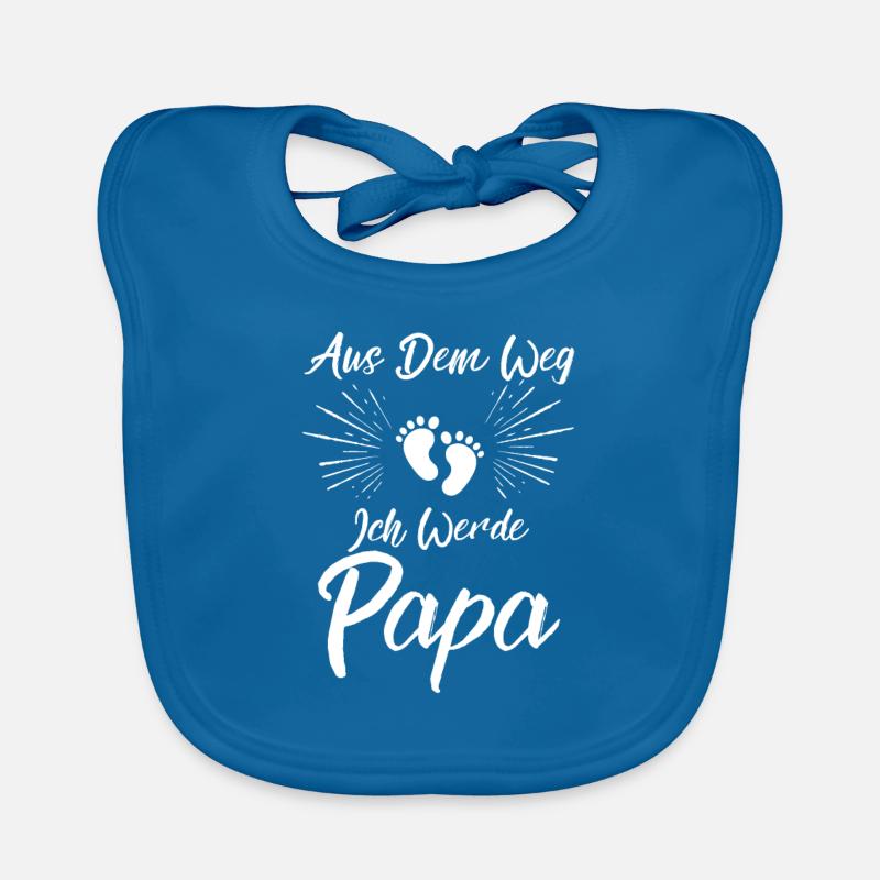 Werdender Papa Baby Bio-Lätzchen