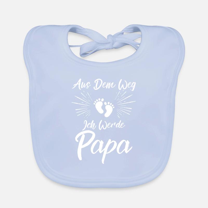 Werdender Papa Baby Bio-Lätzchen