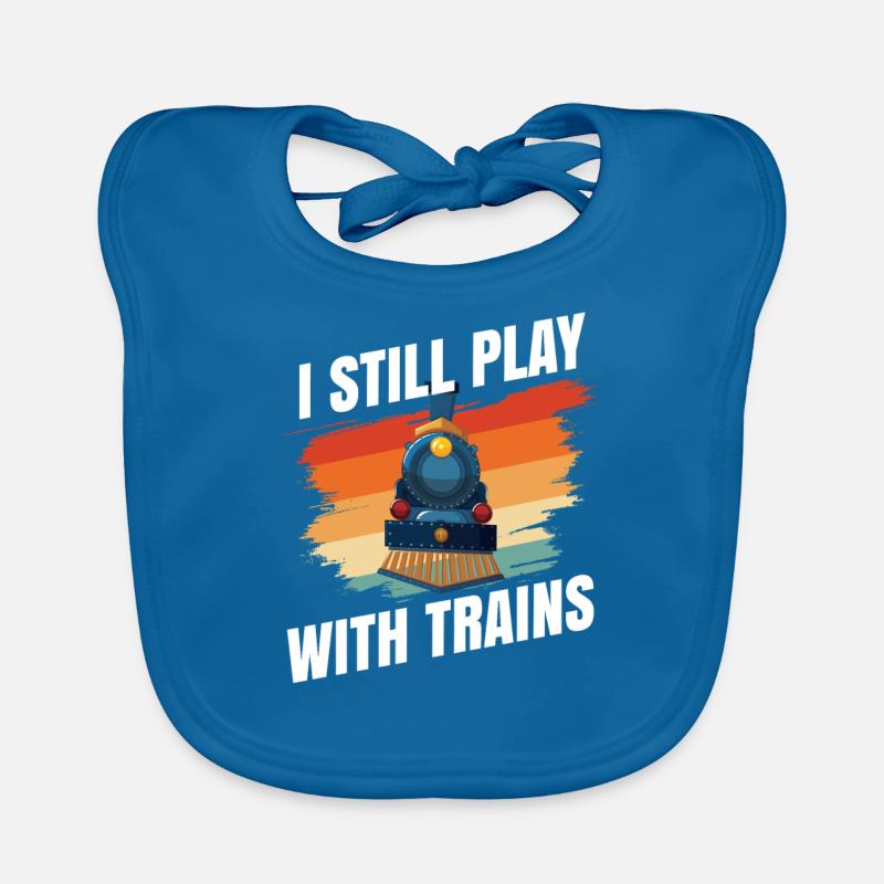 train Bavoir bio Bébé