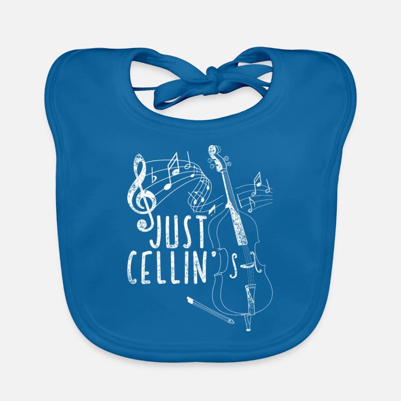 Instrument de violoncelle Bavoir bio Bébé