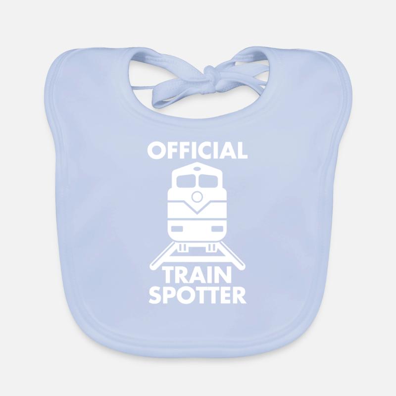 train Organic Baby Bibs