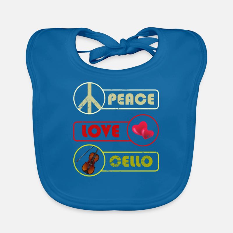 violoncelle Bavoir bio Bébé