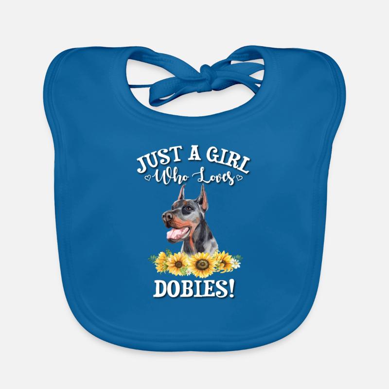 Doberman Bavoir bio Bébé