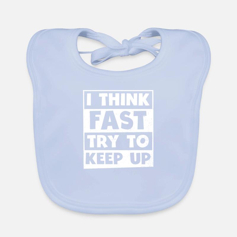 ADHS Think Fast Gift Baby Bio-Lätzchen
