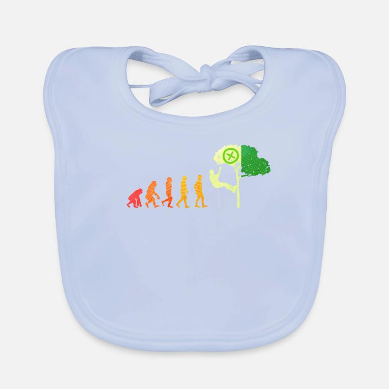 Baumpfleger Baumkletterer Förster Geschenk Baby Bio-Lätzchen