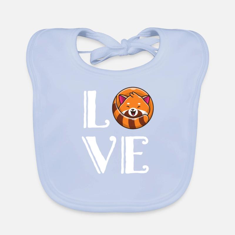 Red Panda Organic Baby Bibs