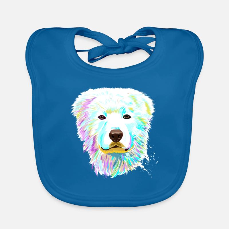 Splash MaremmenAbruzzen Chien berger Bavoir bio Bébé