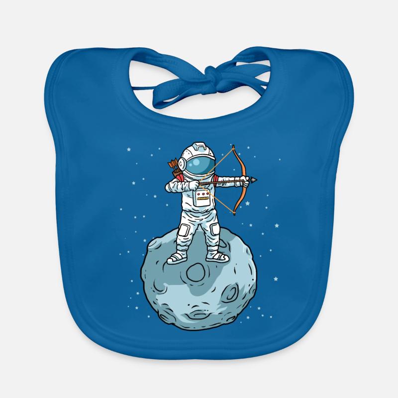 Archer chemise astronaute flèche arc arc Bavoir bio Bébé