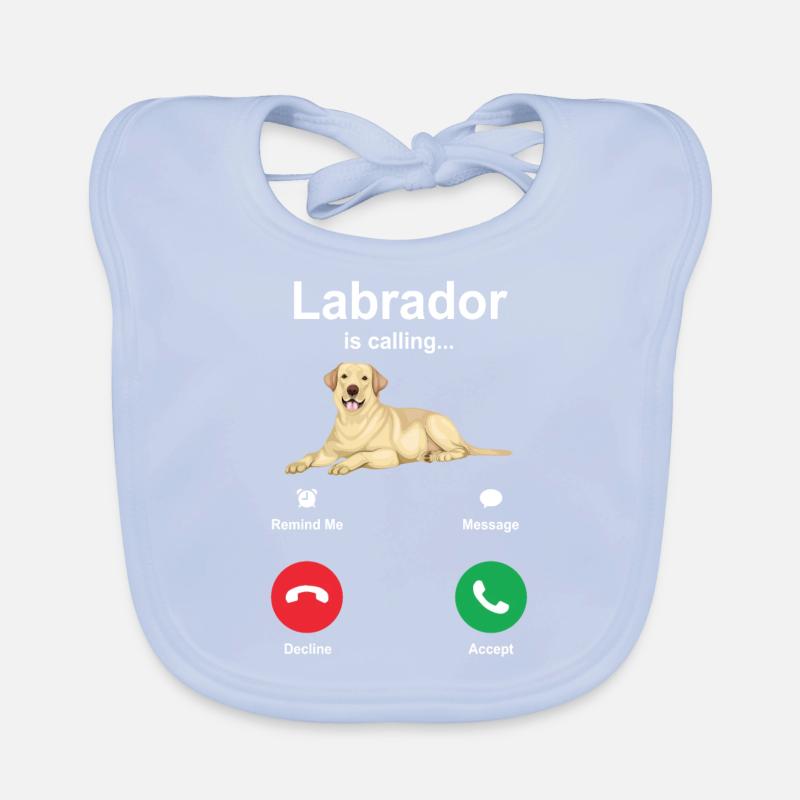 Labrador Baby Bio-Lätzchen