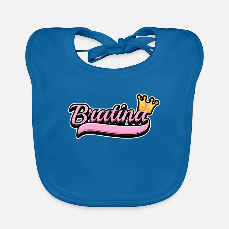 Cooler Bratina - Style Baby Bio-Lätzchen