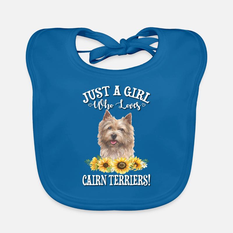 Cairn Terrier Bavoir bio Bébé
