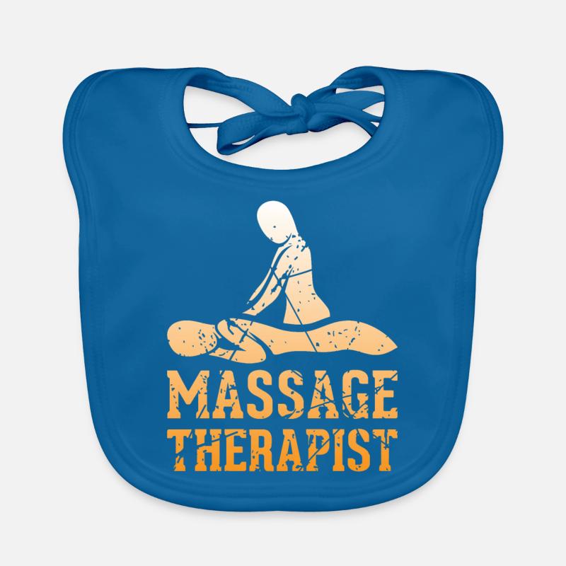 Massagetherapeutin Massagetherapie Baby Bio-Lätzchen