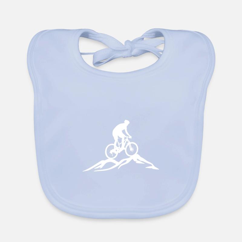 VTT VTT montagnes Bavoir bio Bébé
