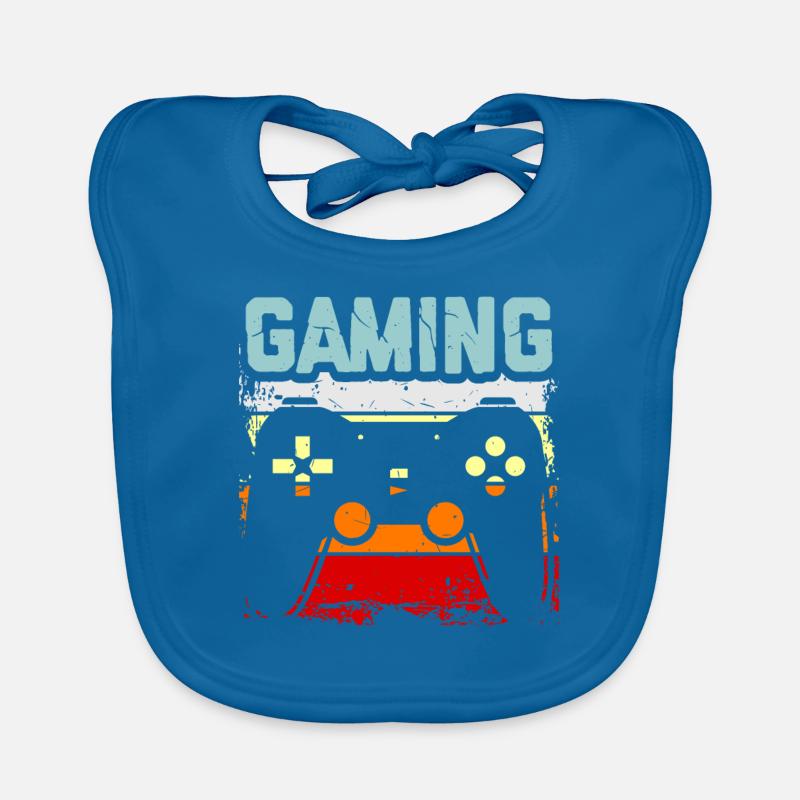 Computer gaming Organic Baby Bibs