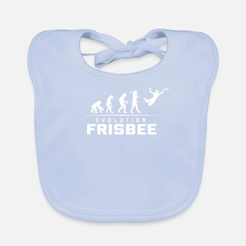 ÉVOLUTION DE FRISBEE Bavoir bio Bébé