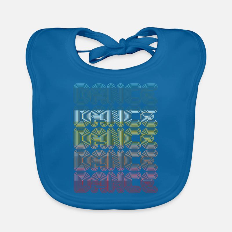 Dancing dancer dancer dance dance school Organic Baby Bibs