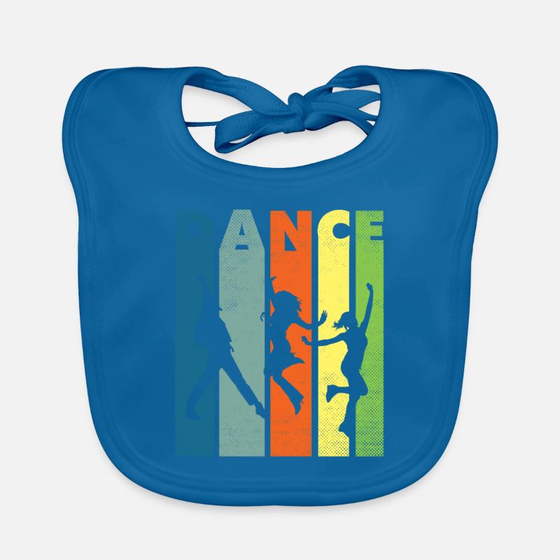 Danse danseuse danseuse danse école de danse Bavoir bio Bébé