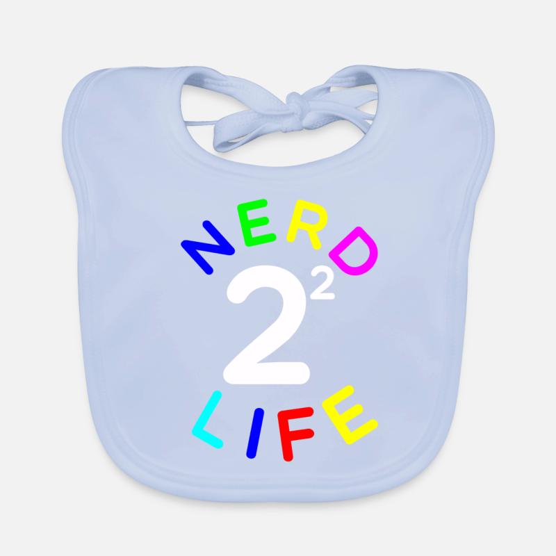 Nerd Math Life Baby Bio-Lätzchen