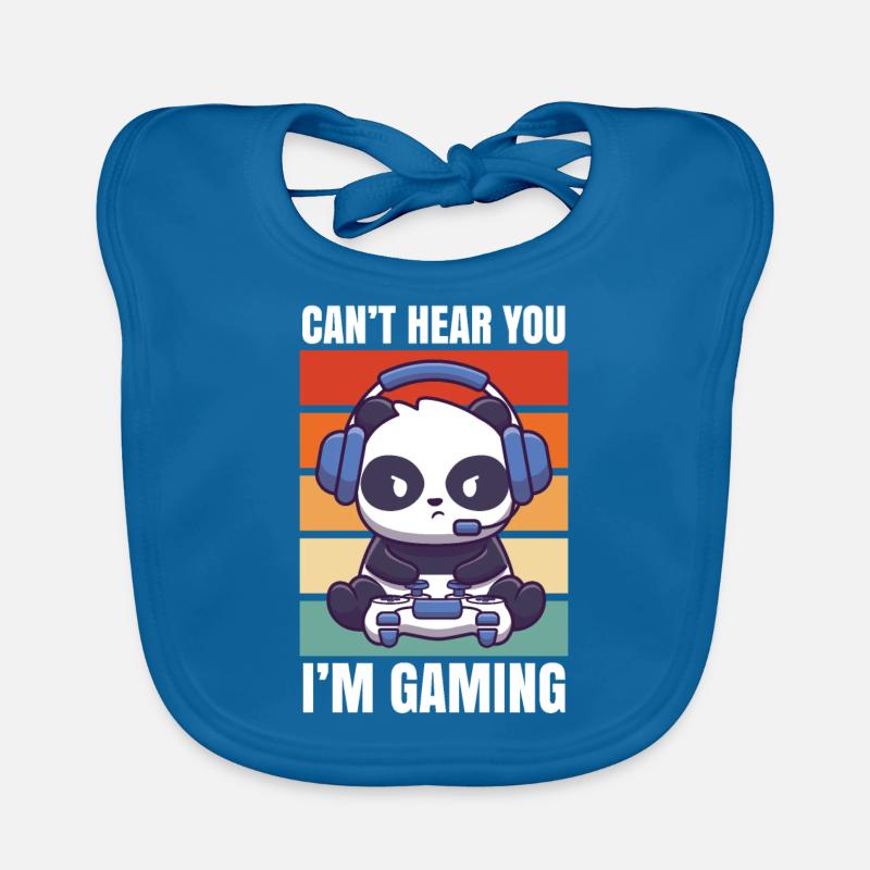Computer Gaming Baby Bio-Lätzchen