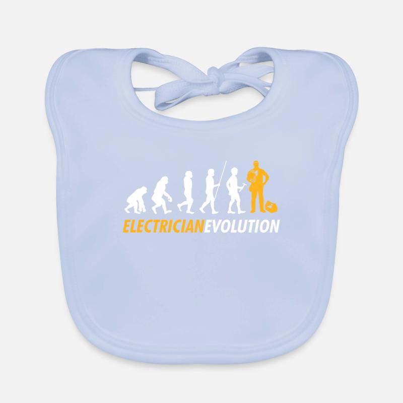 Electrician Electronics Technician Master Electrician Organic Baby Bibs