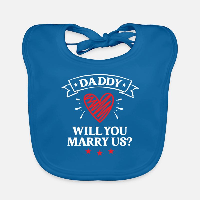 Will You Marry Us Marriage Proposal Funny Making Idea Organic Baby Bibs