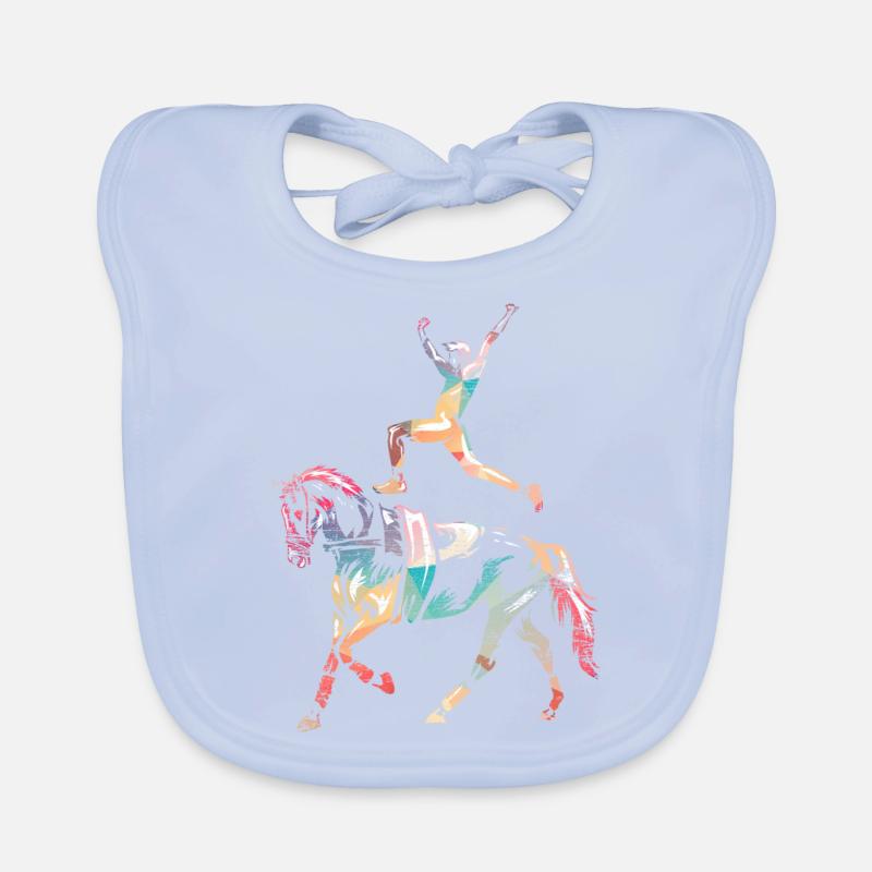 Vaulting Organic Baby Bibs