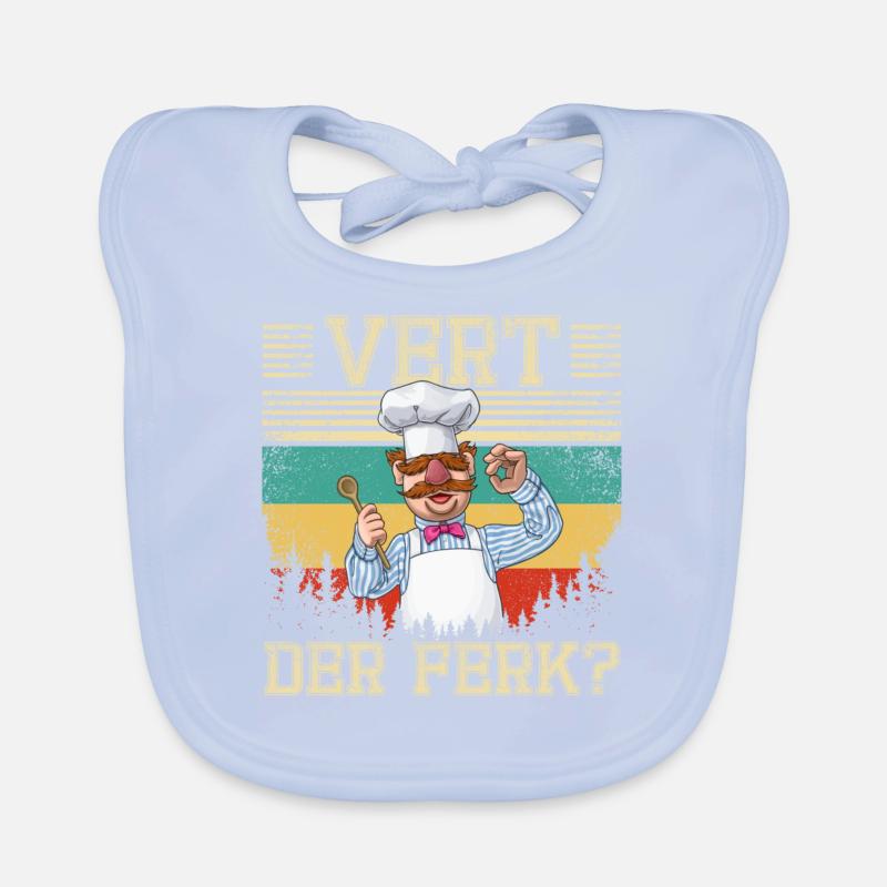 Vert Der Ferk Organic Baby Bibs