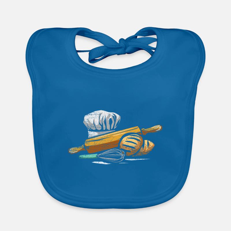 Baker baking Organic Baby Bibs