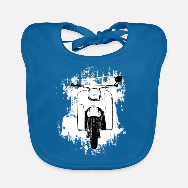 Schwalbe KR51 / Schwalbenfahrer / Ostalgie / Moped Organic Baby Bibs