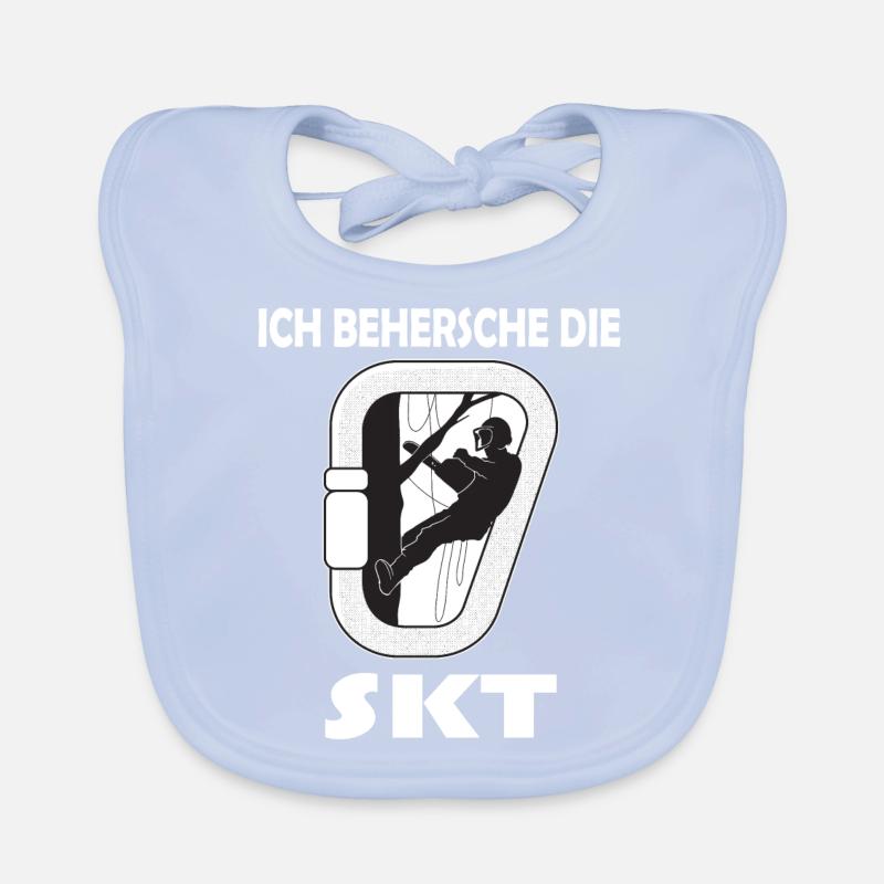 Seilklettertechnik Baby Bio-Lätzchen