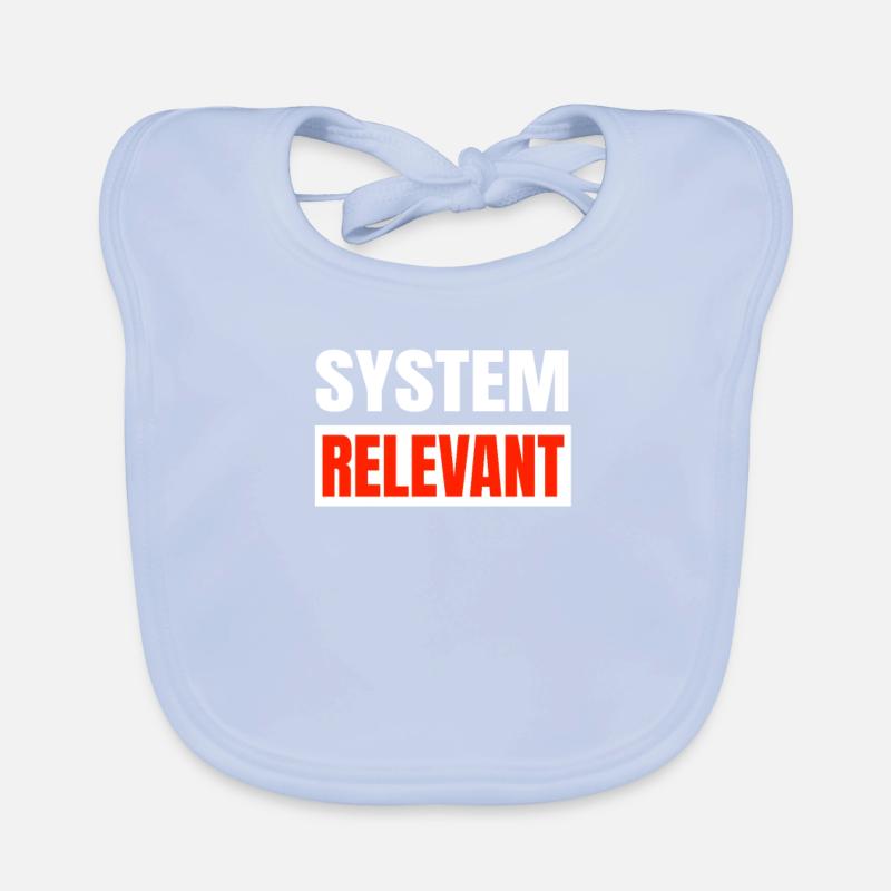 Systemrelevant System relevant Baby Bio-Lätzchen