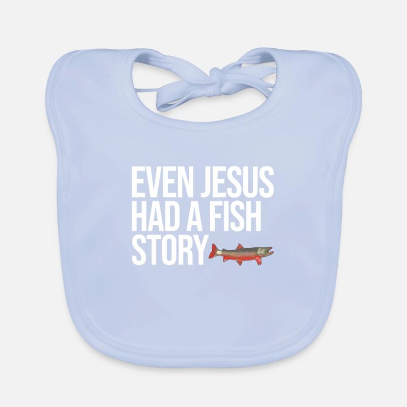 Cadeau de poisson d'eau douce pour l'omble Bavoir bio Bébé