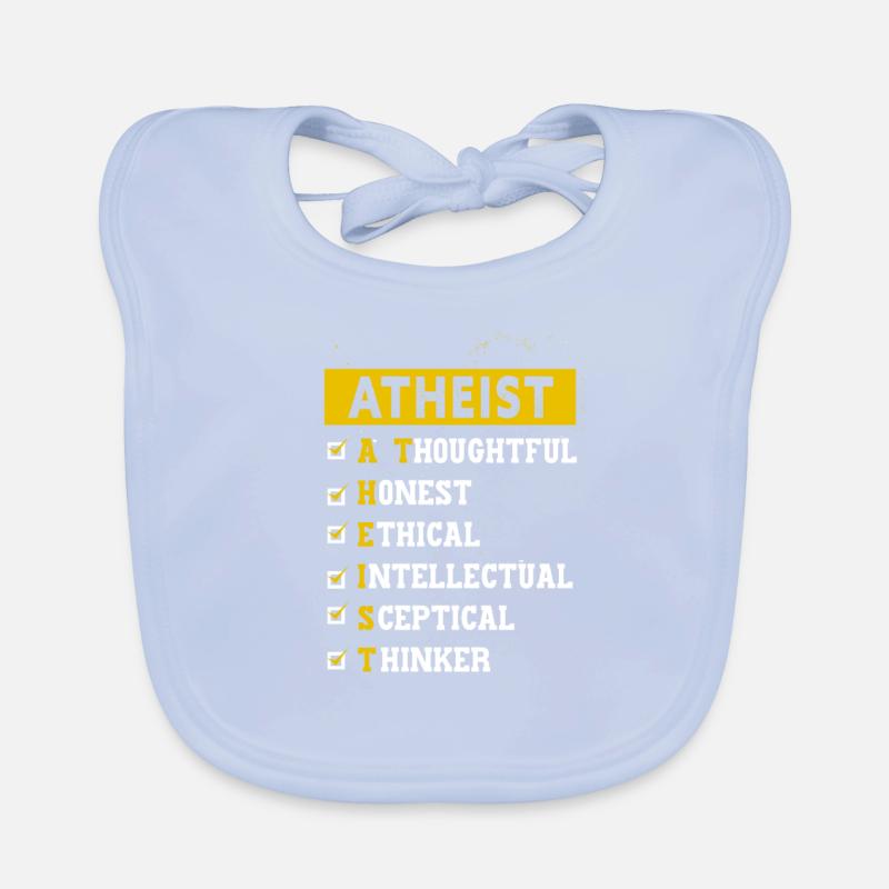 Atheist Organic Baby Bibs
