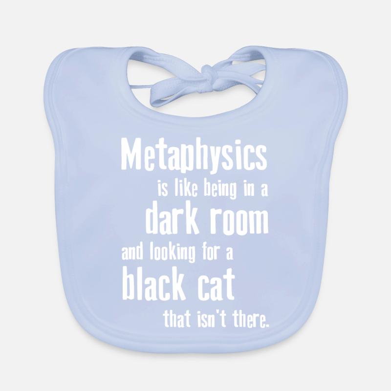 Metaphysics Phrases Philosophy Organic Baby Bibs
