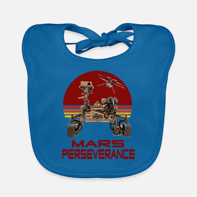 Recherche spatiale Mission Mars Perseverance Bavoir bio Bébé