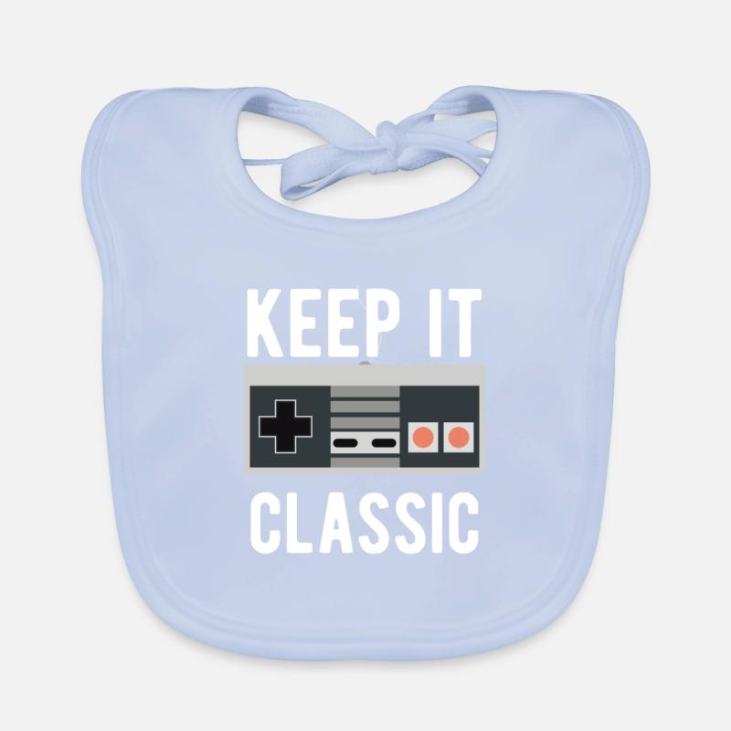 NES Keep It Classic Baby Bio-Lätzchen