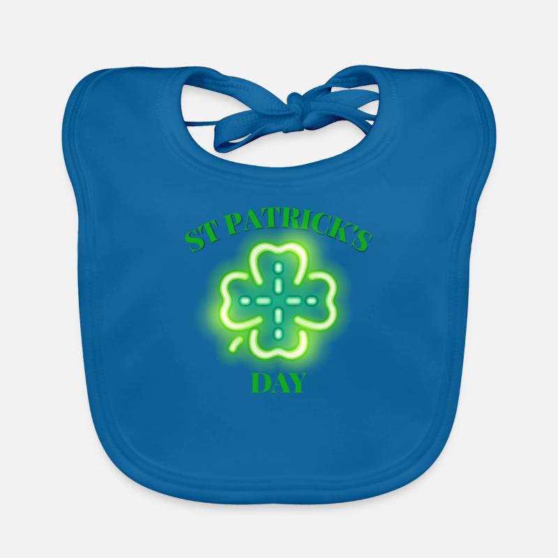 St Patricks Day, St Patricks Day, St Patricks Day Bavoir bio Bébé