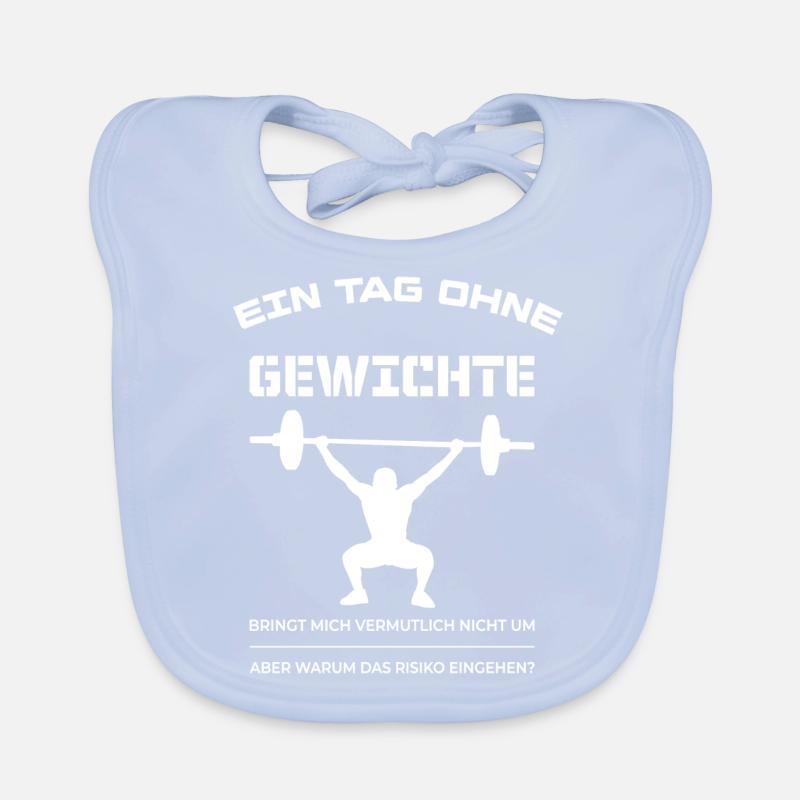 Ein Tag Ohne Krafttraining - warum? Baby Bio-Lätzchen