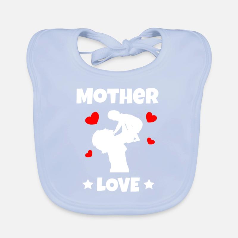 Mutter liebe Muttertag baby säugling Baby Bio-Lätzchen