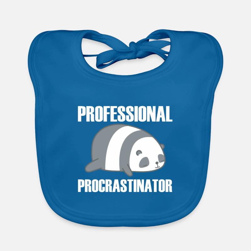 Procrastination Procrastination Bavoir bio Bébé