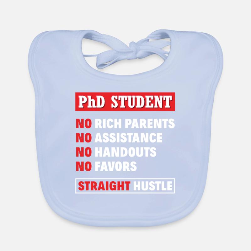 PhD student Organic Baby Bibs