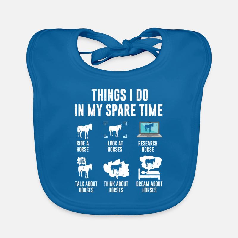 Things I Do in My Spare Time Riding Organic Baby Bibs