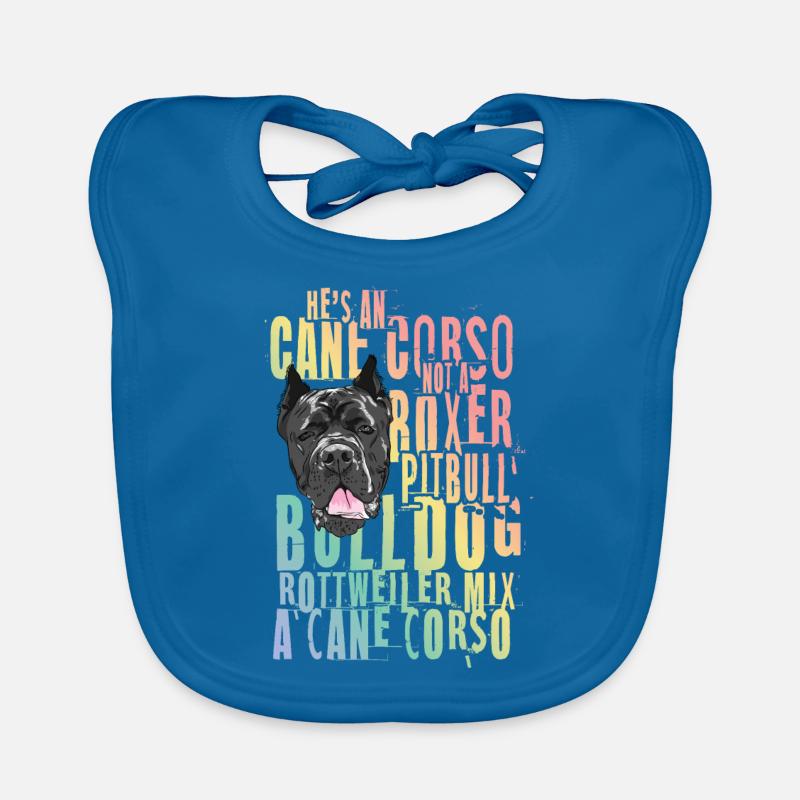 Cane Corso for a Cane Corso owner Cane Organic Baby Bibs