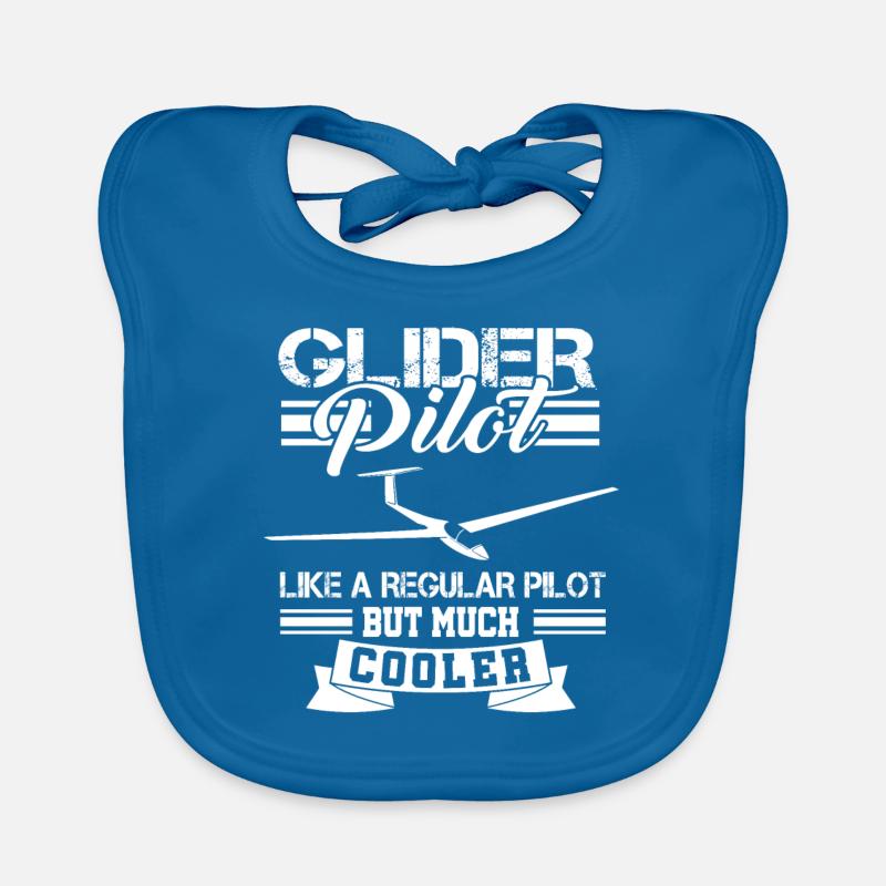 Glider Pilot Glider Organic Baby Bibs