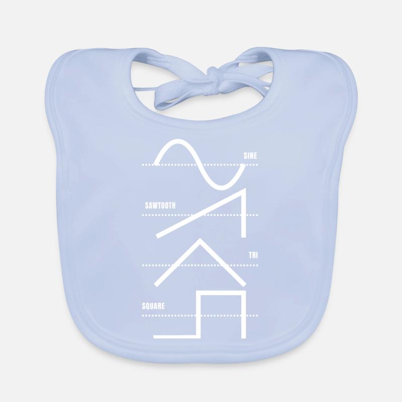 Synthétiseur analogique Vintage Waveform Techno - Synth Bavoir bio Bébé