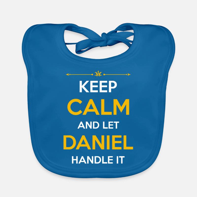 Daniel Namen Geschenk Baby Bio-Lätzchen