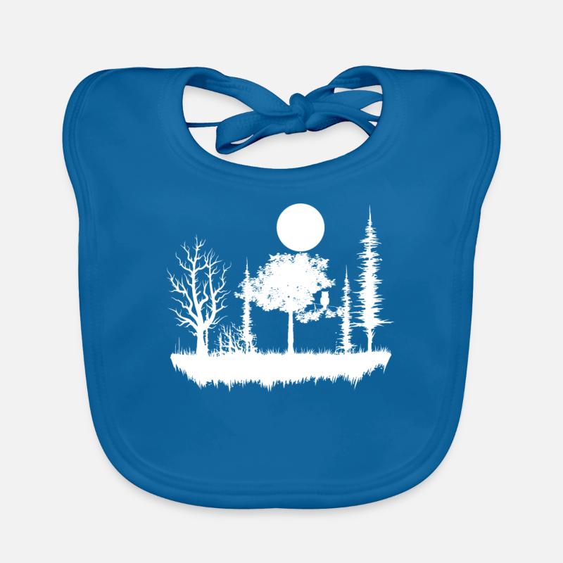 Forest Nature Wilderness Organic Baby Bibs